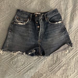 Agolde Parker Long Vintage Shorts size 27